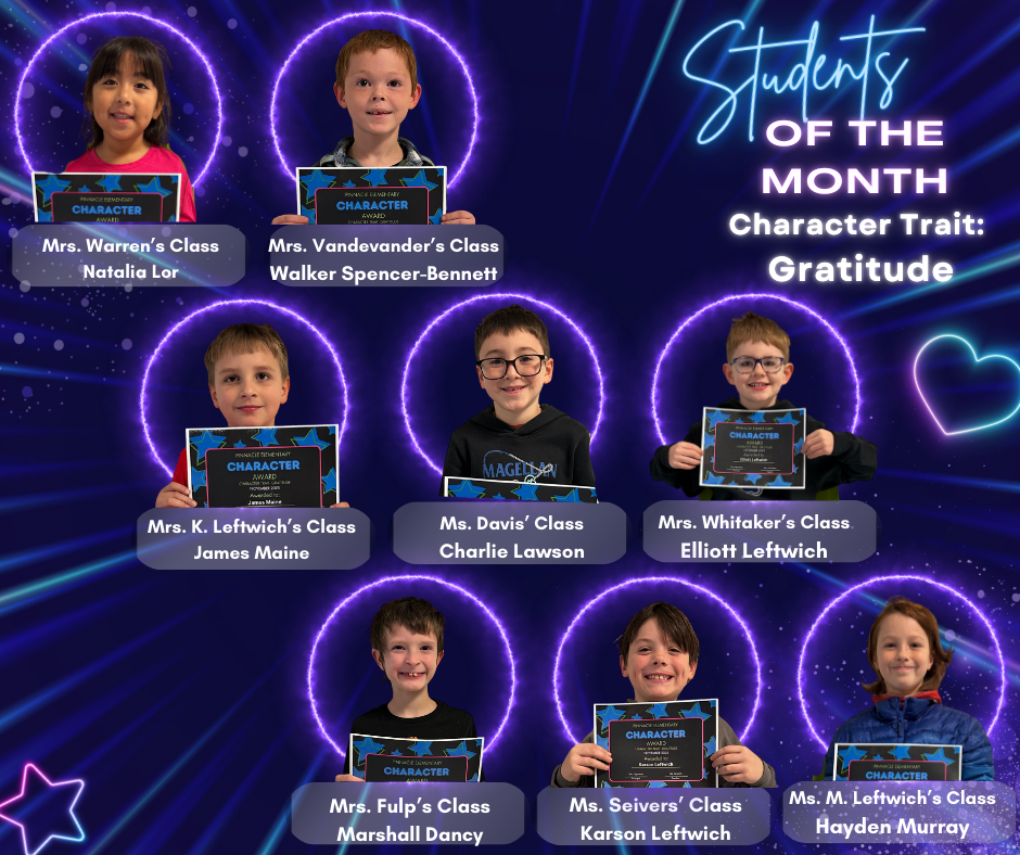 November Student of the Month