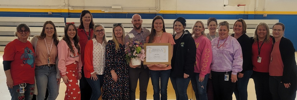 NRES Staff with Teacher of the Year
