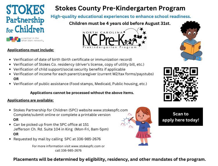 2026 preK Enrollment info