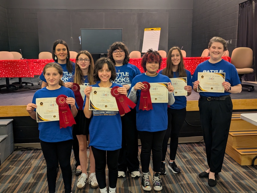 CGMS Battle of the Books team