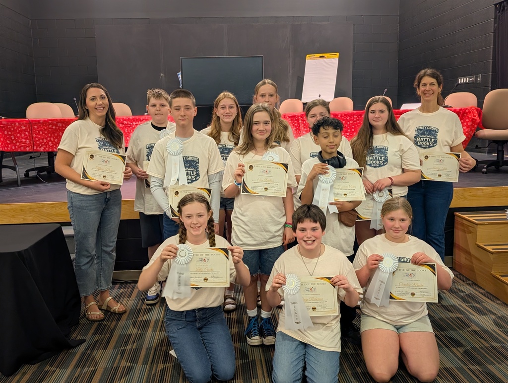 PGMS Battle of the Books team