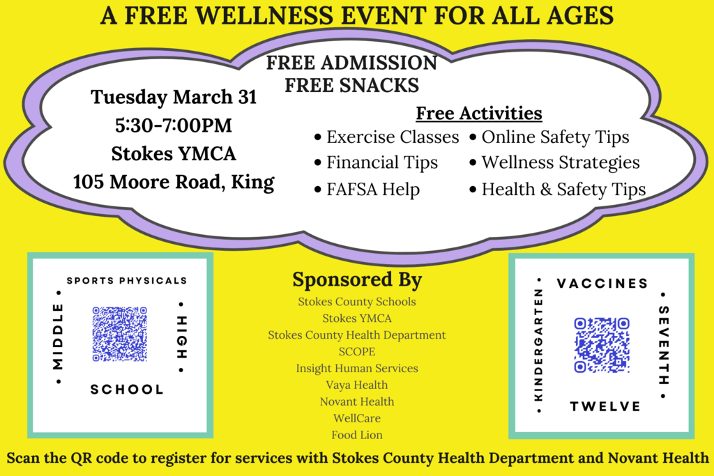 Wellness Event flyer 