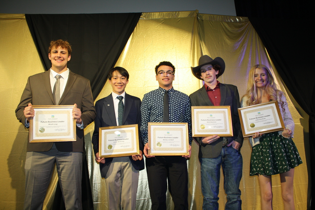 • Micah Long – West Stokes High School • Lucas McKinney – Stokes Early College High School • (Center student) – Calvary Christian School • Nate Bowman – South Stokes High School • Lillie Flinchum – North Stokes High School