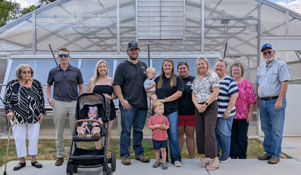 Sawyer Ferguson with  Family