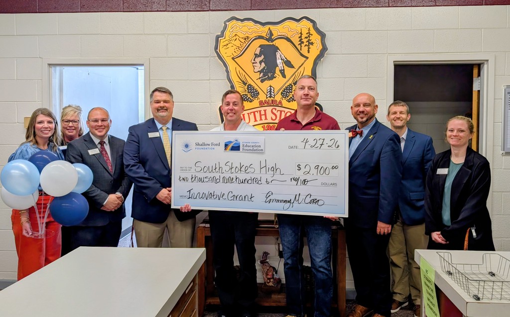 Stokes County Education Foundation grant recipient 