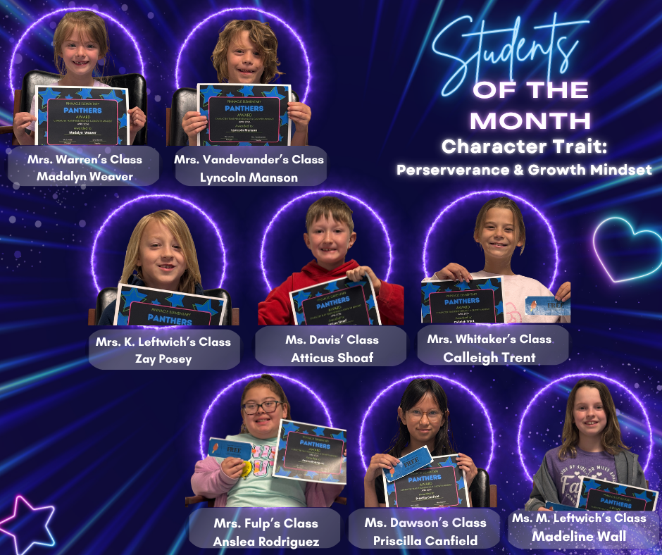 Students of the Month