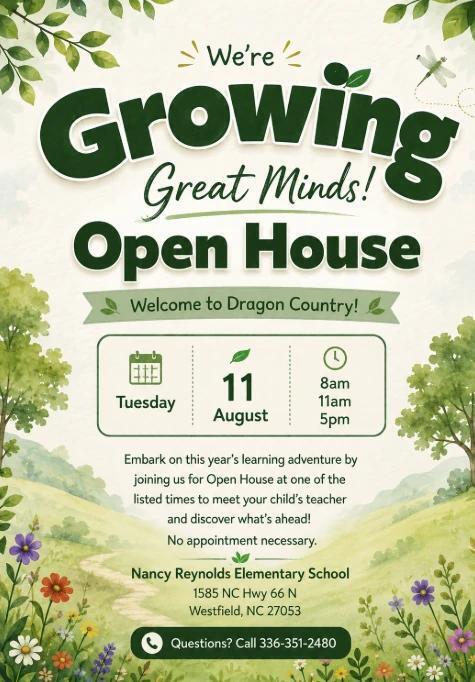 Open House Flyer