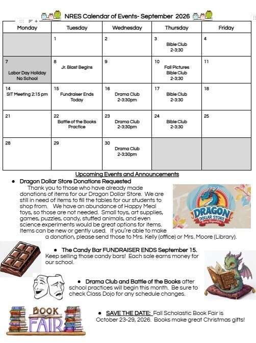 September Calendar