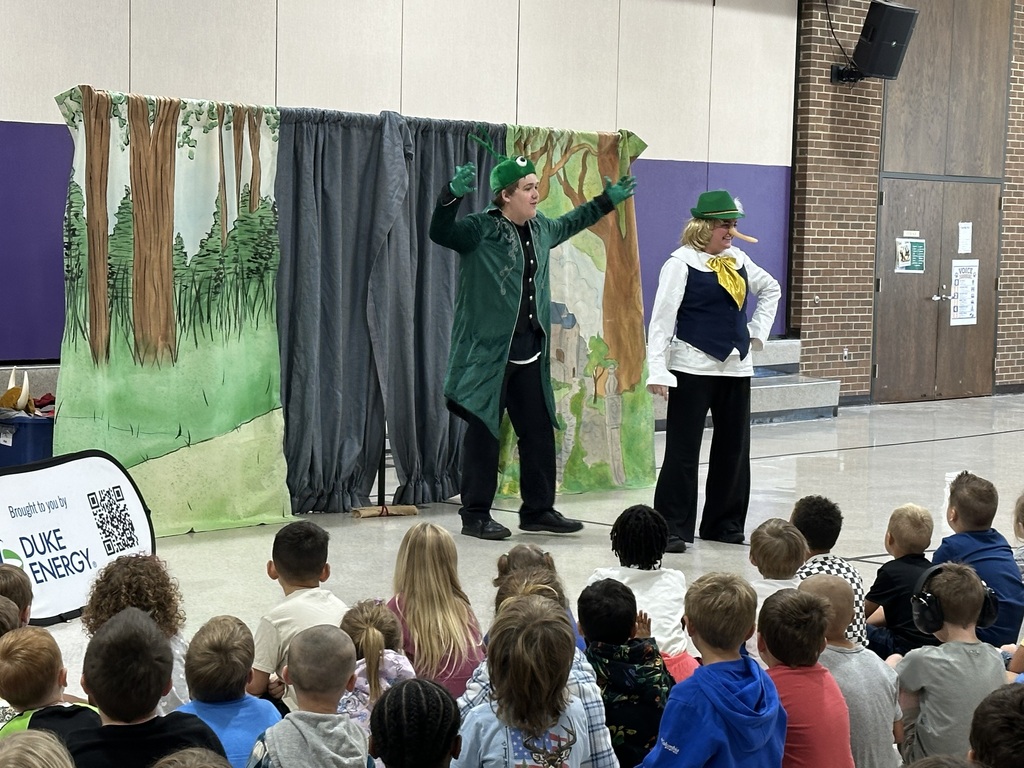 "Pinocchio and Jiminy Current" performance for Pre-K- 2nd grade