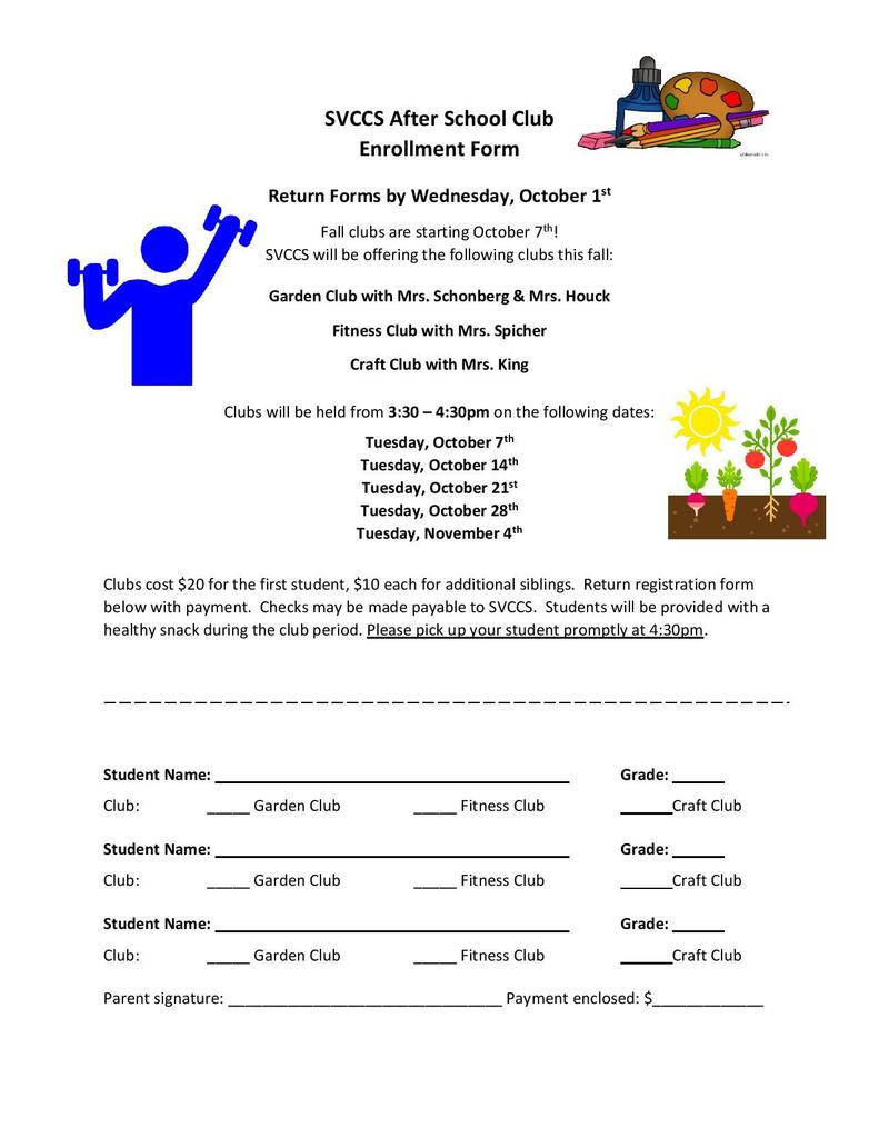 Club Enrollment Form