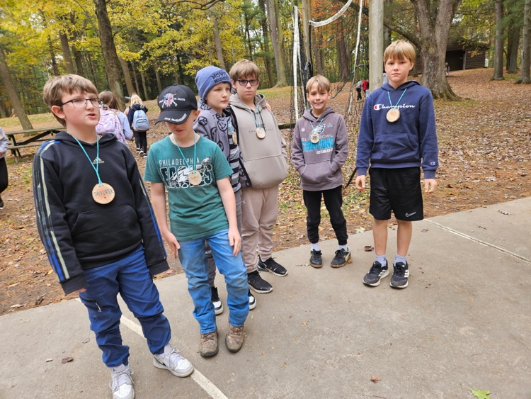 SVCCS Students on Day 1 of Outdoor School