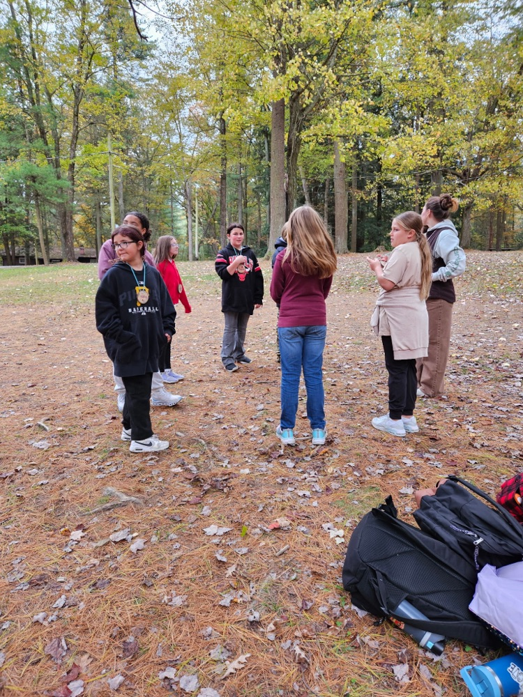 SVCCS Students on Day 1 of Outdoor School