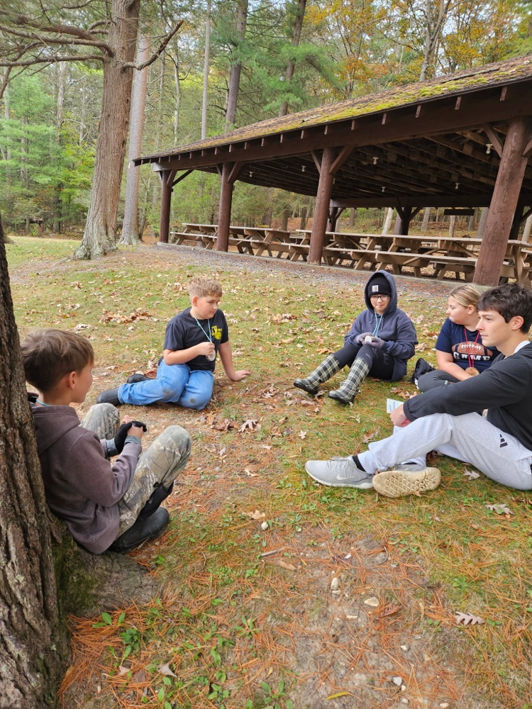 SVCCS Students on Day 2 of Outdoor School