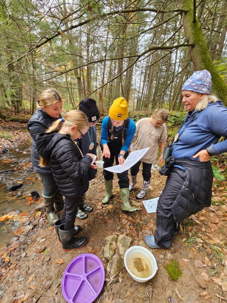SVCCS Students on Day 2 of Outdoor School