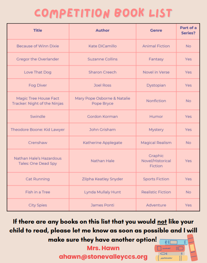 Book List
