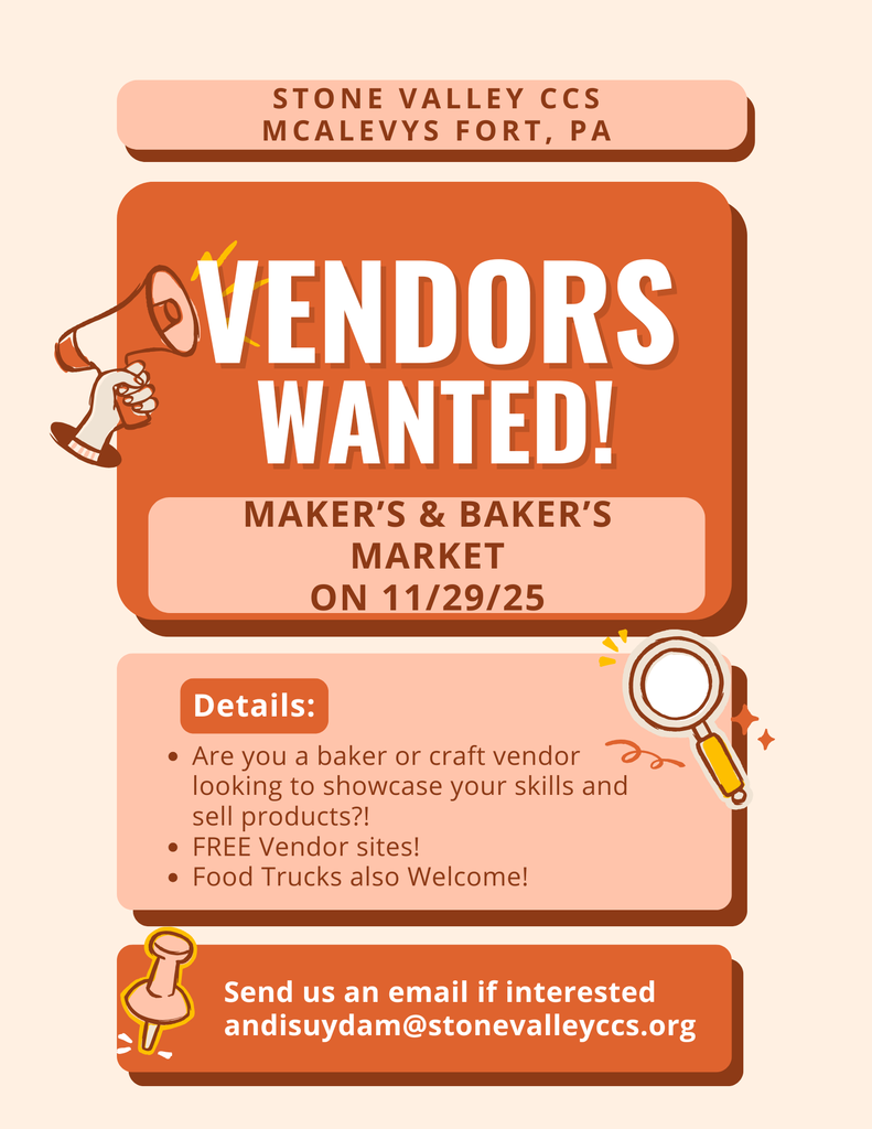 Vendors Wanted Flyer