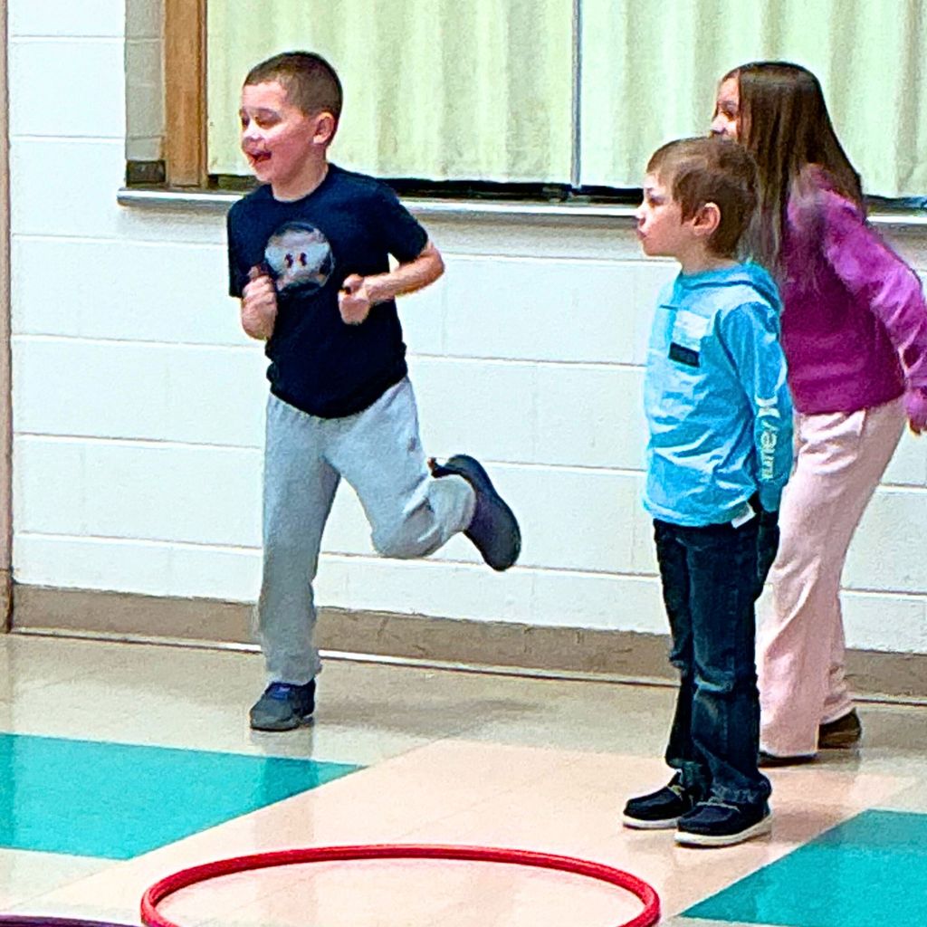 First Grade Gym Class