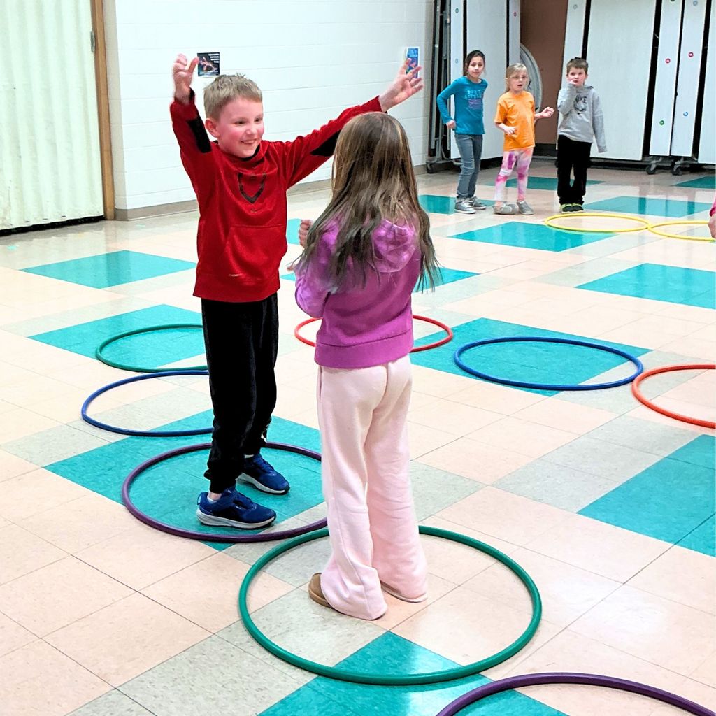 First Grade Gym Class