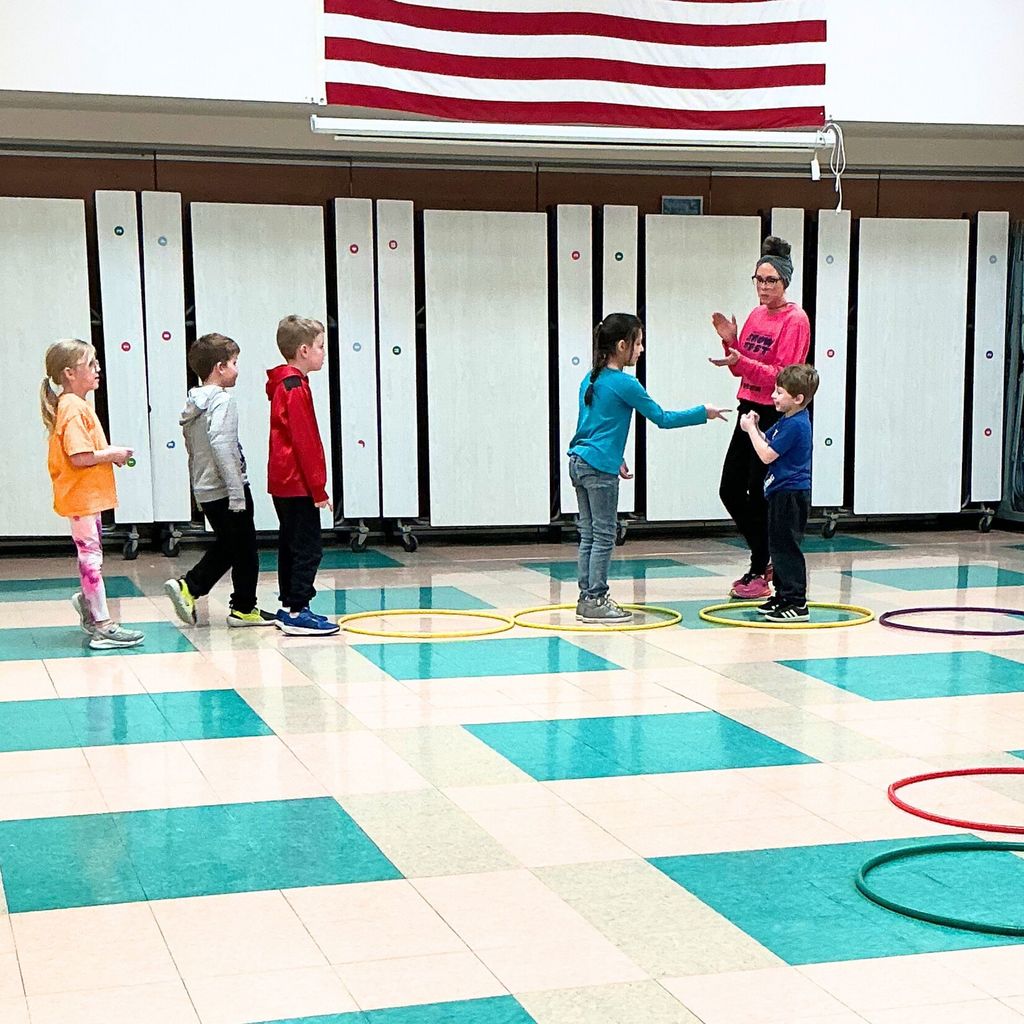 First Grade Gym Class