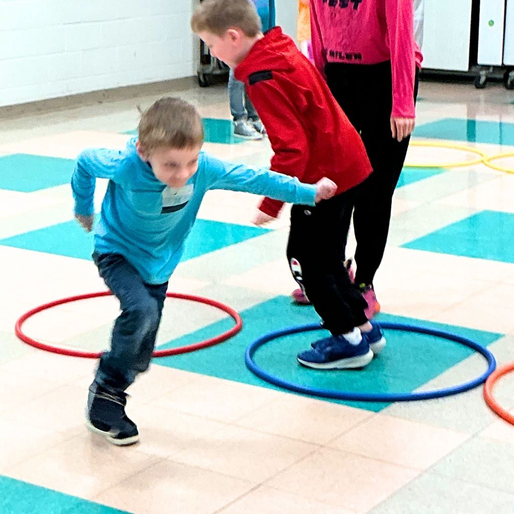 First Grade Gym Class