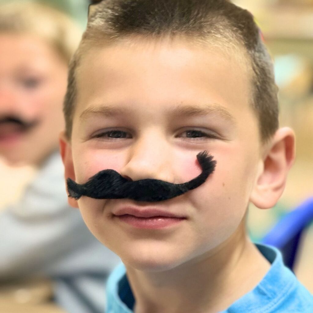 Mustache Day Kindergarten 2026