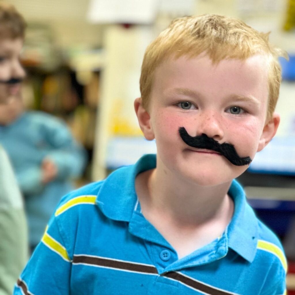 Mustache Day Kindergarten 2026