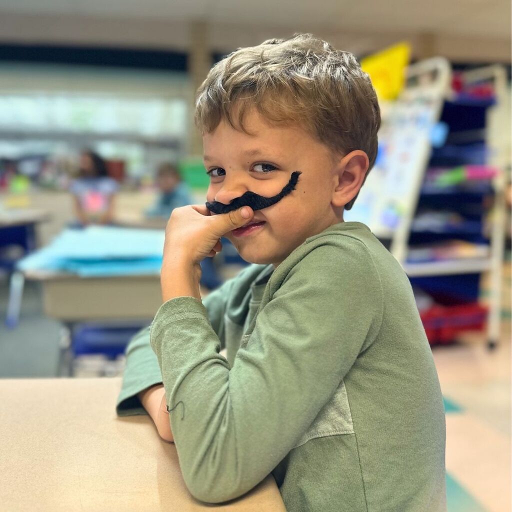 Mustache Day Kindergarten 2026