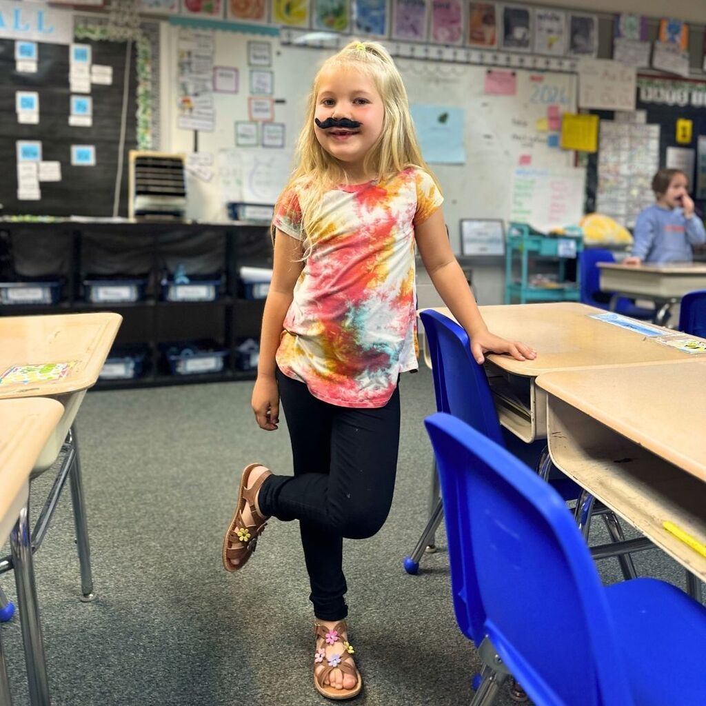 Mustache Day Kindergarten 2026