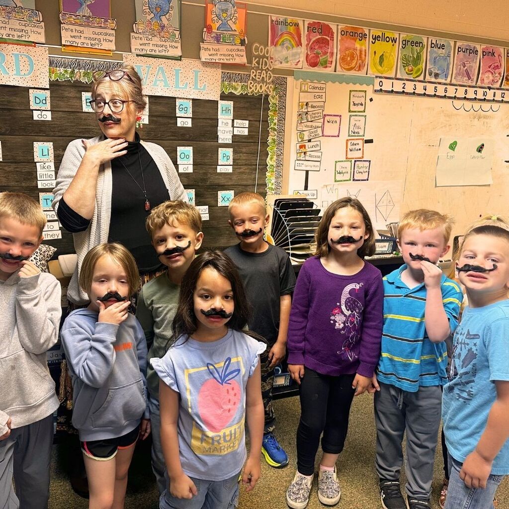 Mustache Day Kindergarten 2026