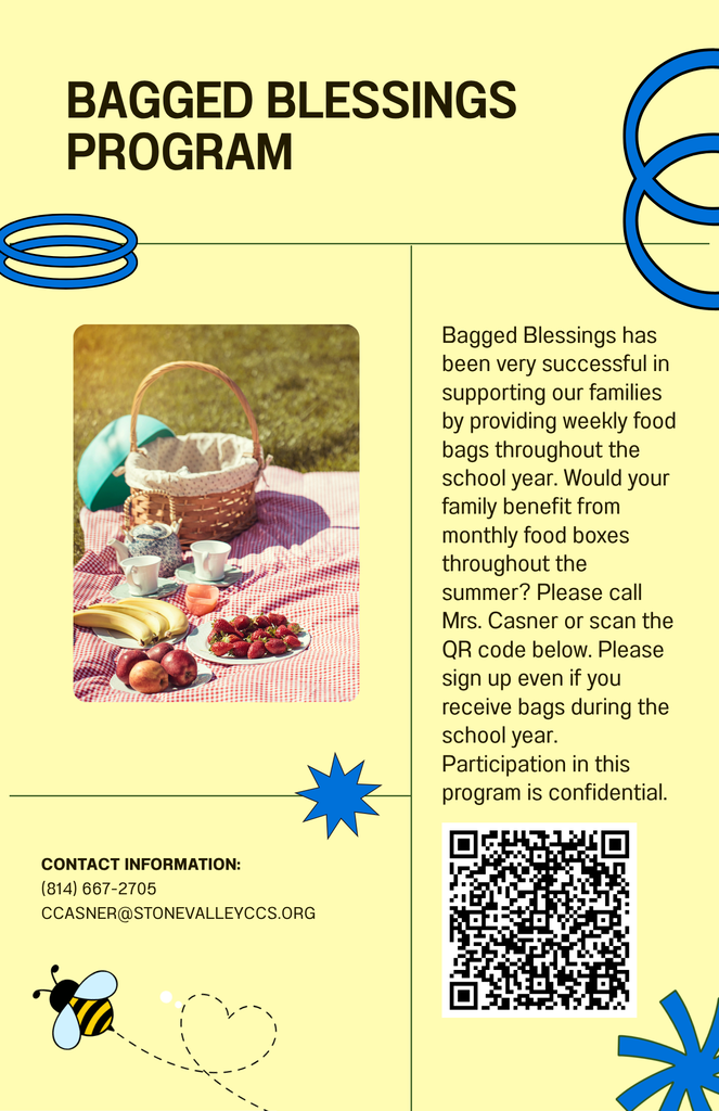 Bagged Blessings flyer