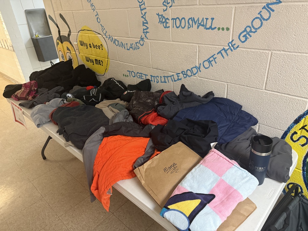 Clothes on table