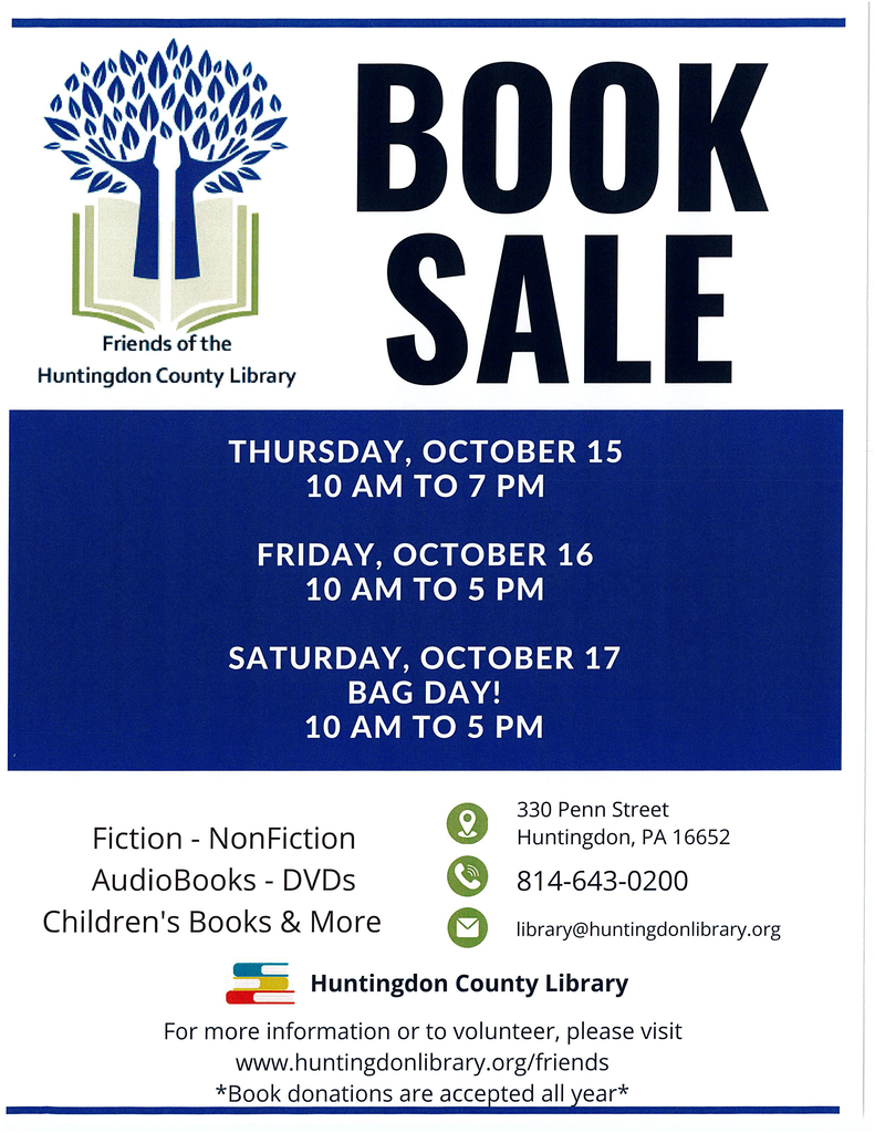 Book Sale Flyer