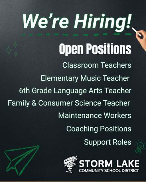 We're Hiring