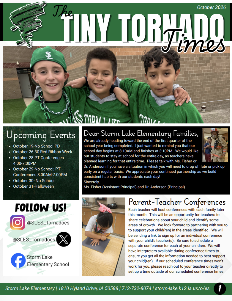 October Newsletter