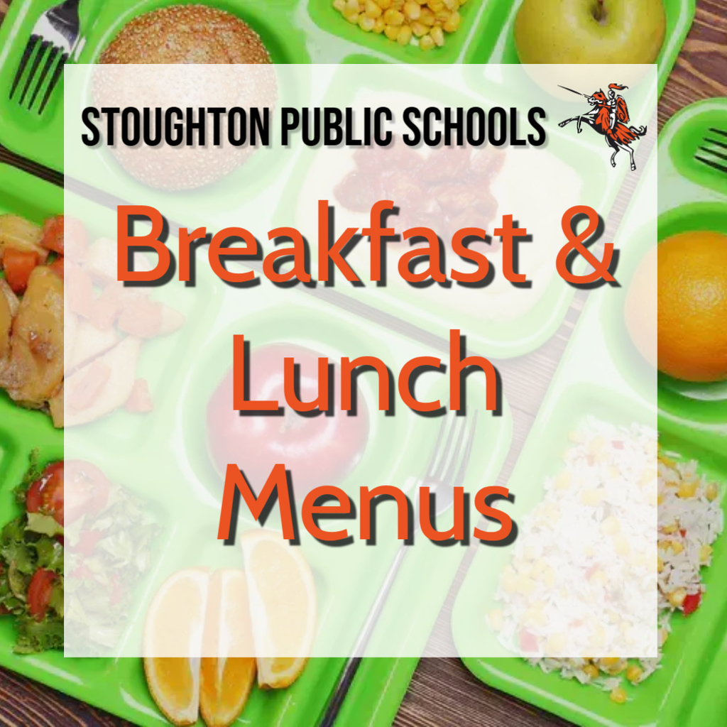Breakfast and lunch menus