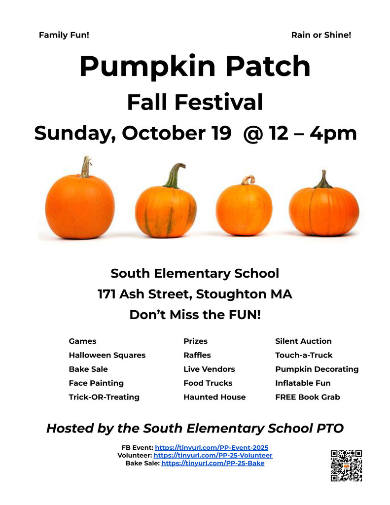 South School Pumpkin Patch on October 19