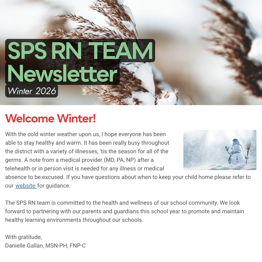 SPS RN Team Newsletter