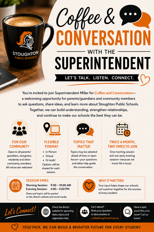 Coffee and Conversation with the Superintendent