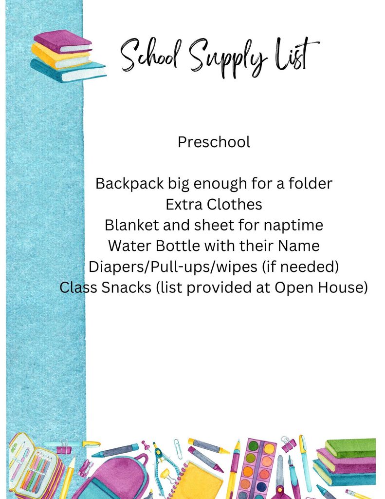 Supply List
