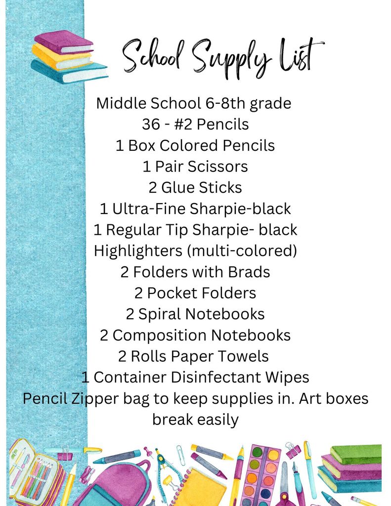 Supply List