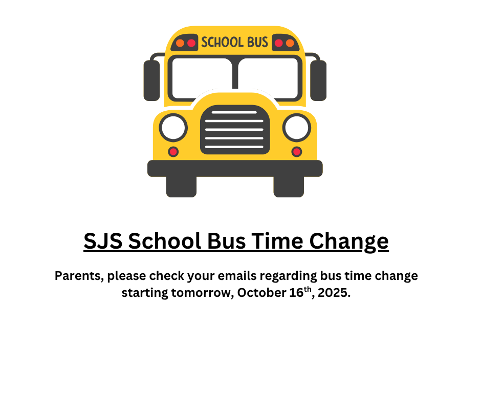School Bus Time Change
