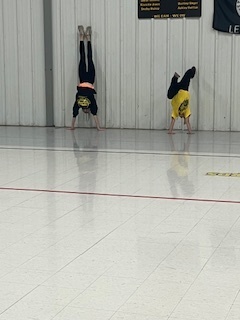 fun hanging upside down