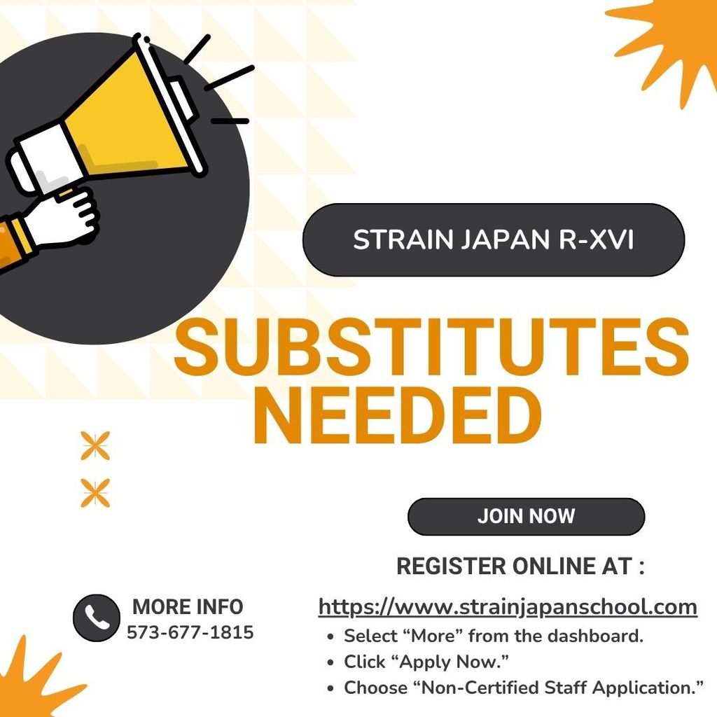 Substitutes Needed 