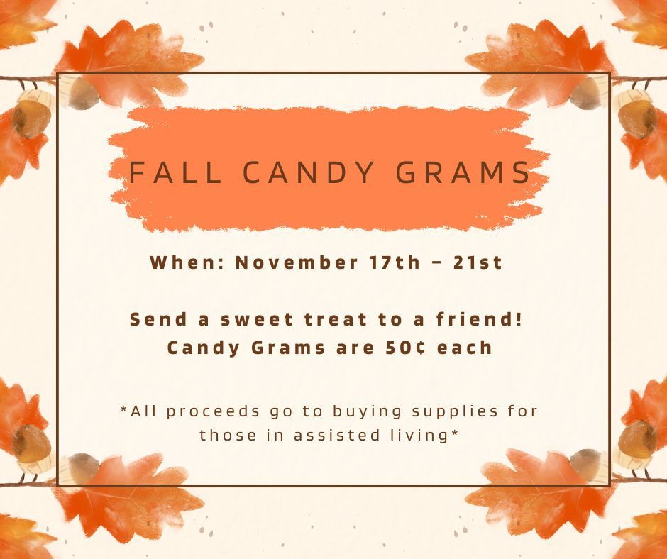 Fall Candy Grams