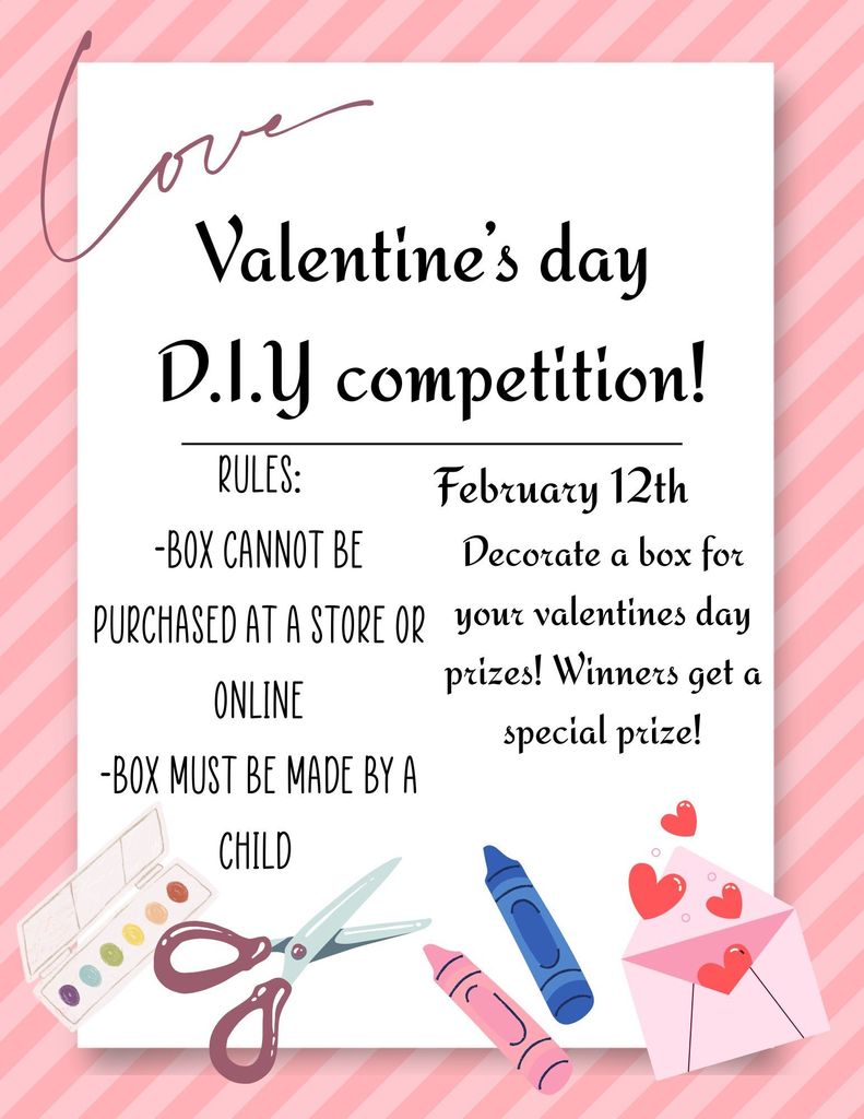 Valentines Box competition