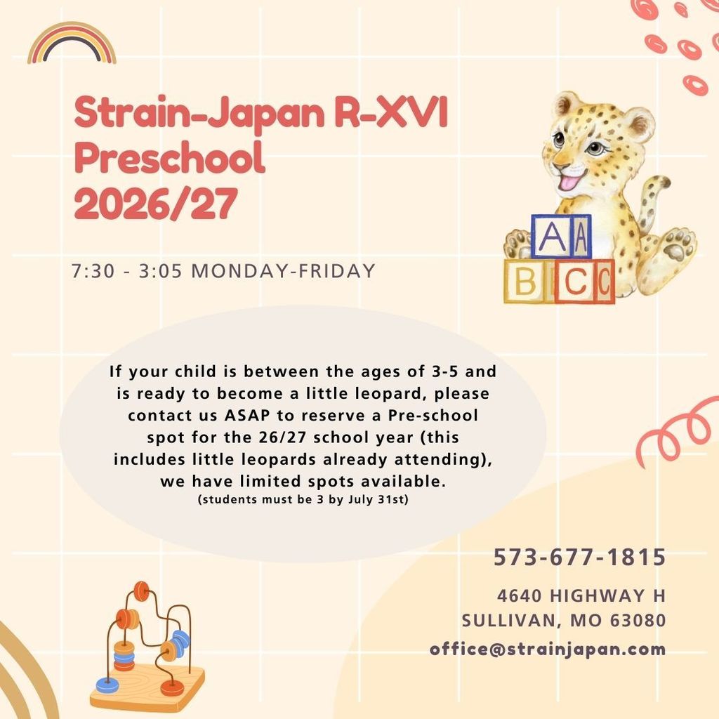Call now for Preschool 2026/27 availability 