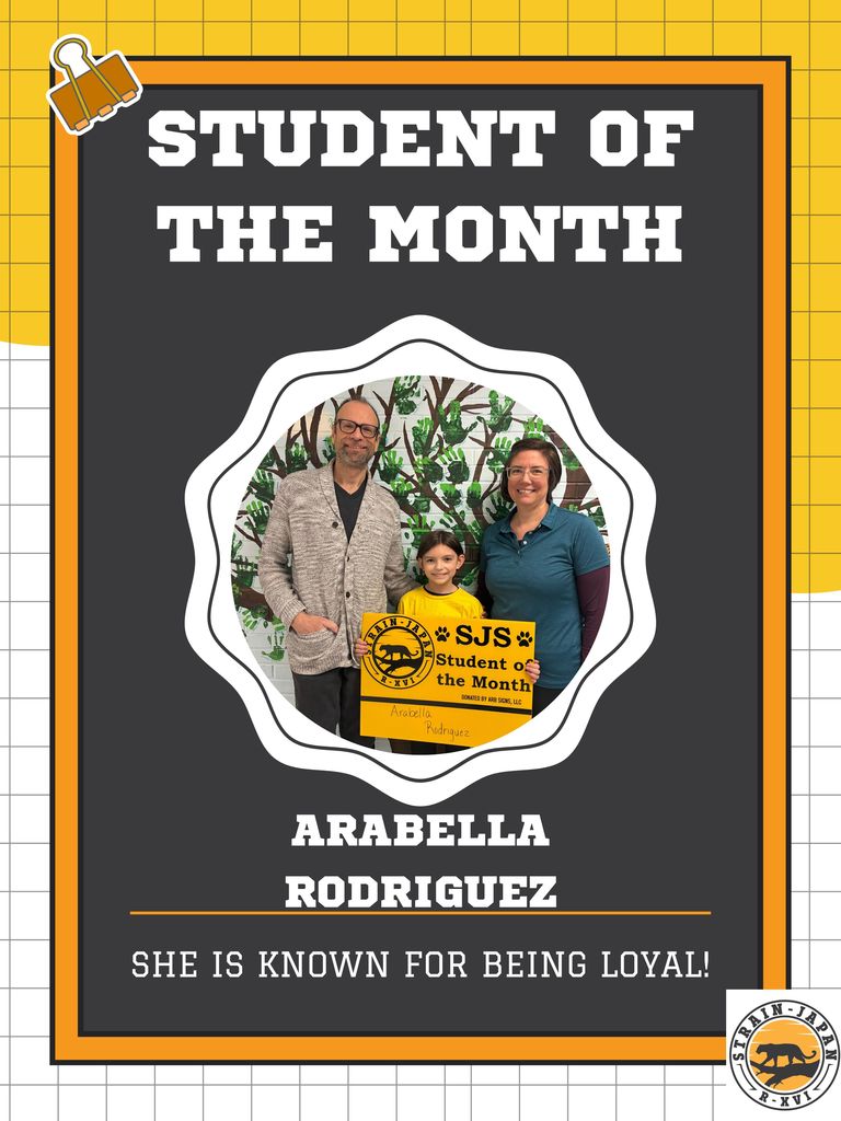 Student of the month-February