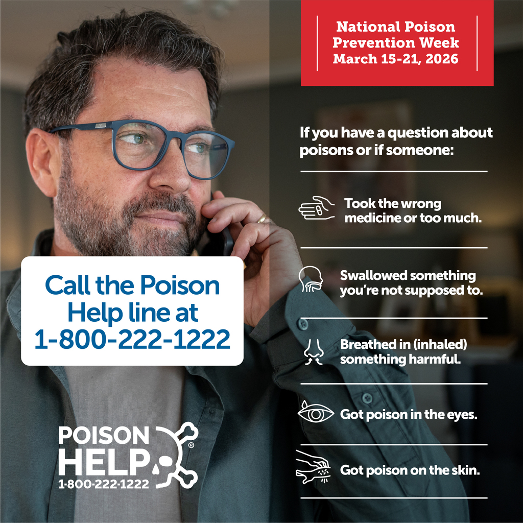 Poison Control Hotline 
