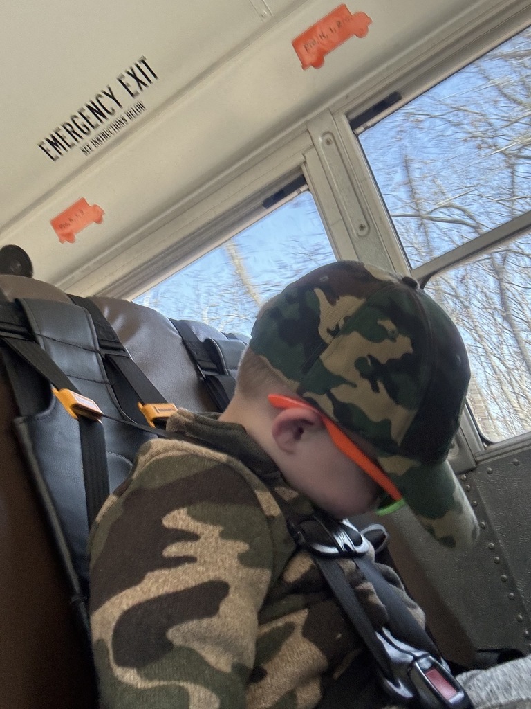 prek Student enjoyed too much fun!