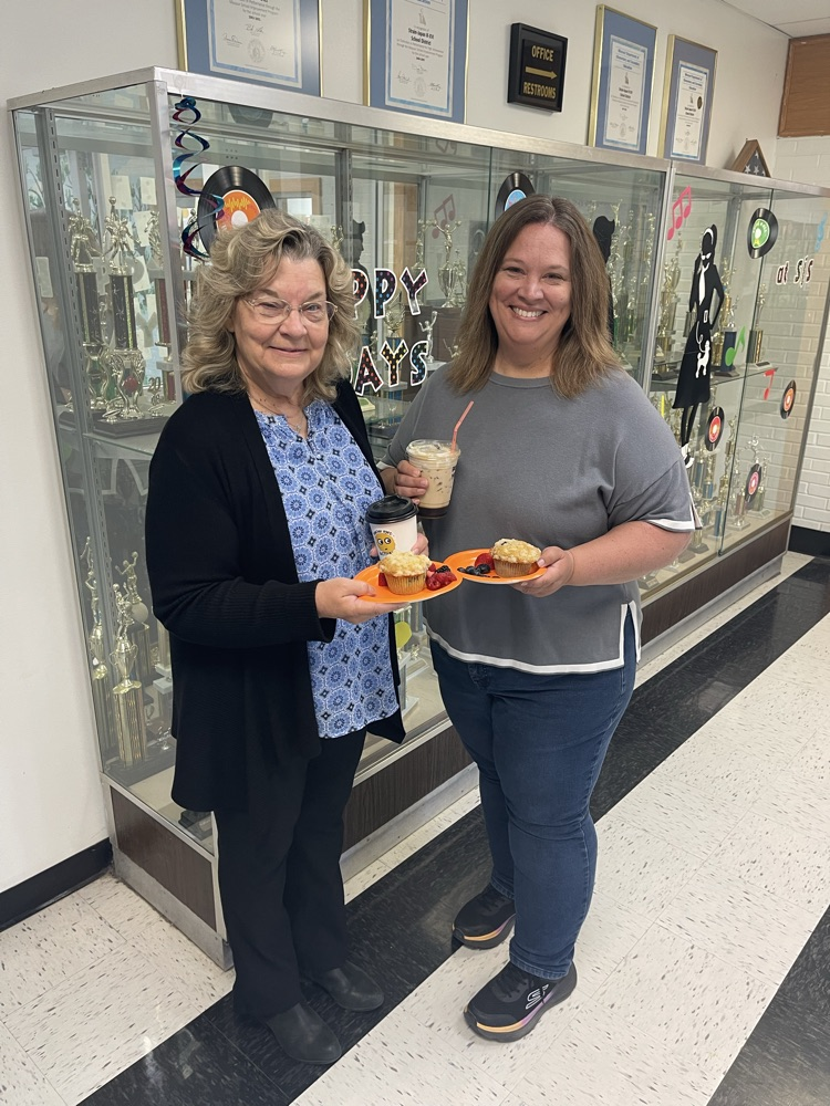 teachers enjoying food